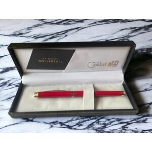 Colibri Le Grande Rollerball Red Key Pen Great Gift Desk Gentleman's Accessory